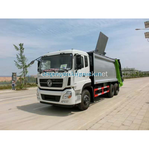 Camión compactador de basura Dongfeng Tianlong 6x4